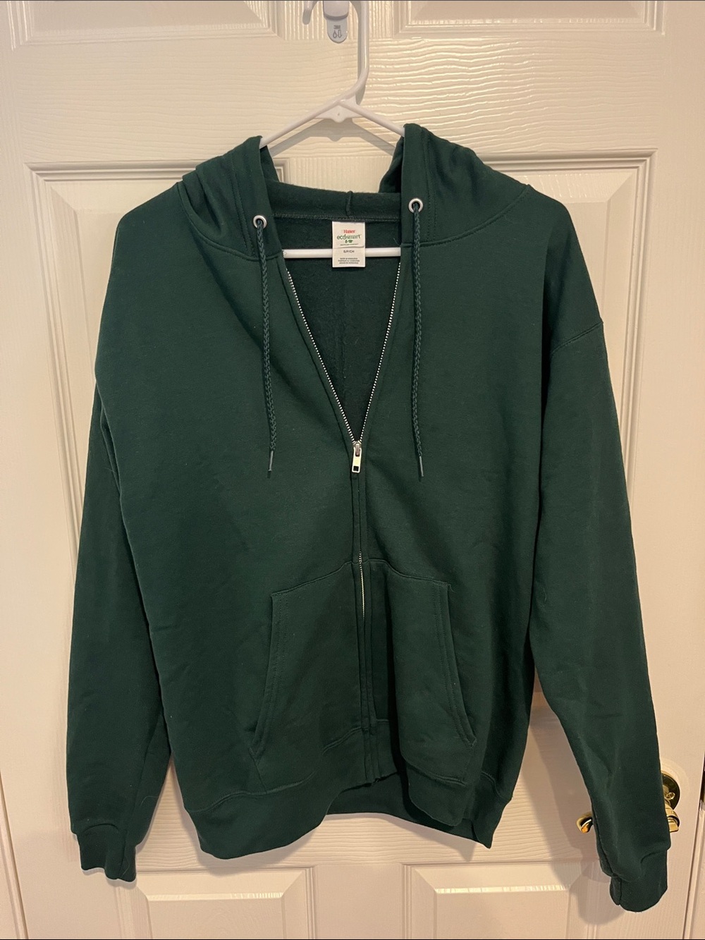 Hanes Full-Zip Hooded Jacket - Forest Green